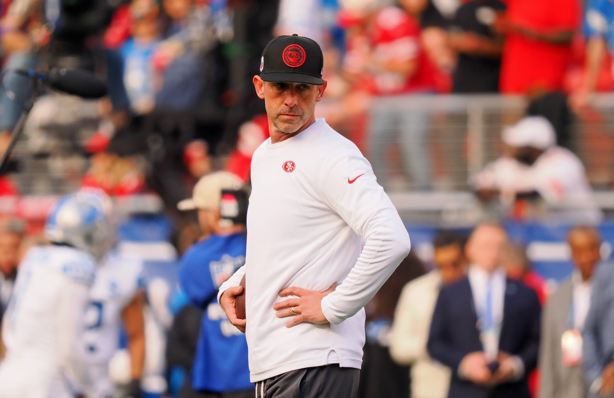 San Francisco 49ers coach Kyle Shanahan